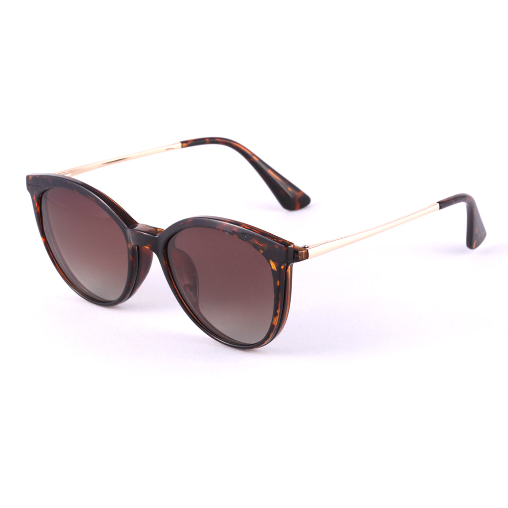 Wee W0247 Clip On Marrom Mesclado e Dourado/ Marrom