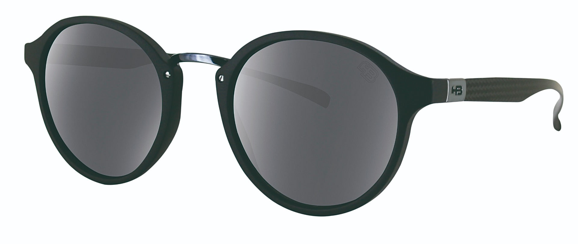 Óculos de Sol HB Brighton Matte Black / Gray Unico - Oculos Shop