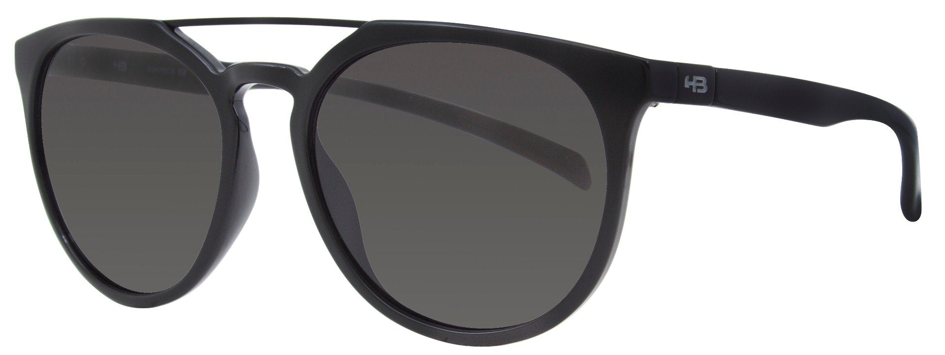 Óculos de Sol HB Burnie Gloss Black / Gray Unico - 56 mm Matte Navy/ Blue Chrome Unico