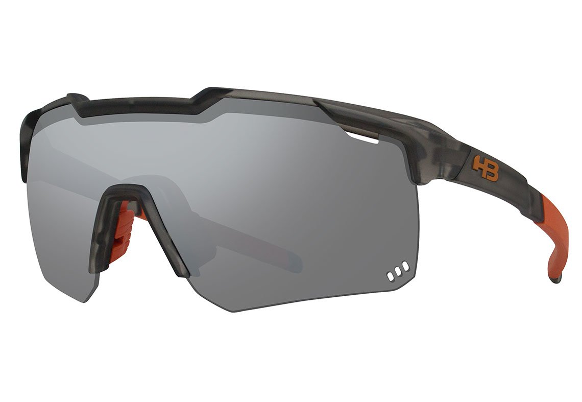 Óculos De Sol Hb Shield Road MATTE ONYX/ SILVER UNICO