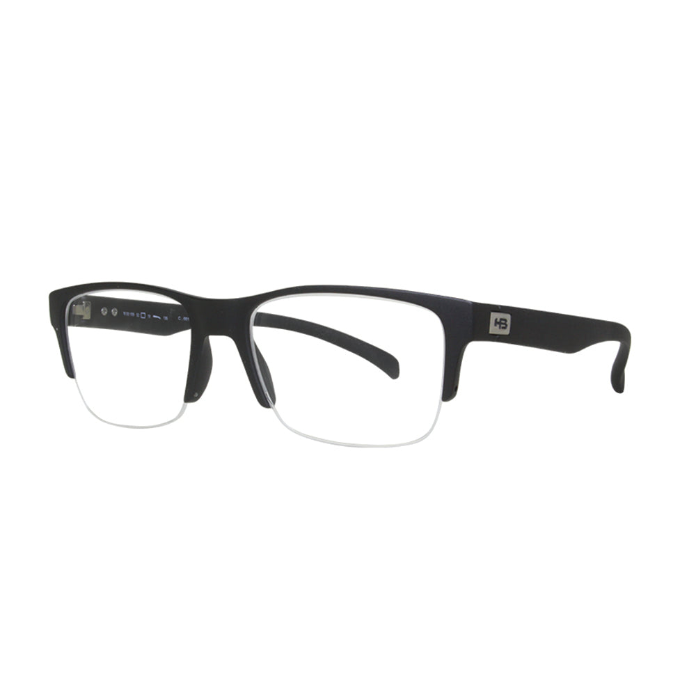 Óculos de Grau HB Polytech M 93109 Matte Black Lente 5,2 Cm