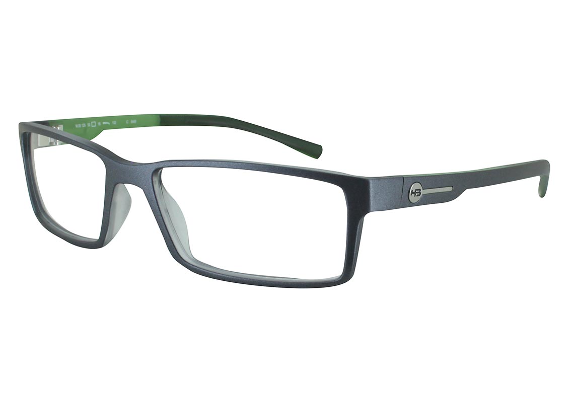 Óculos de Grau Hb Polytech 93129 New Graphite Greenery Lente 5,3 Cm