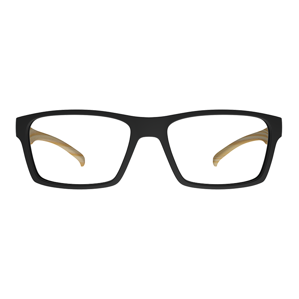 HB Polytech 93130 Matte Black Wood - Lente 5,3 cm - Grau