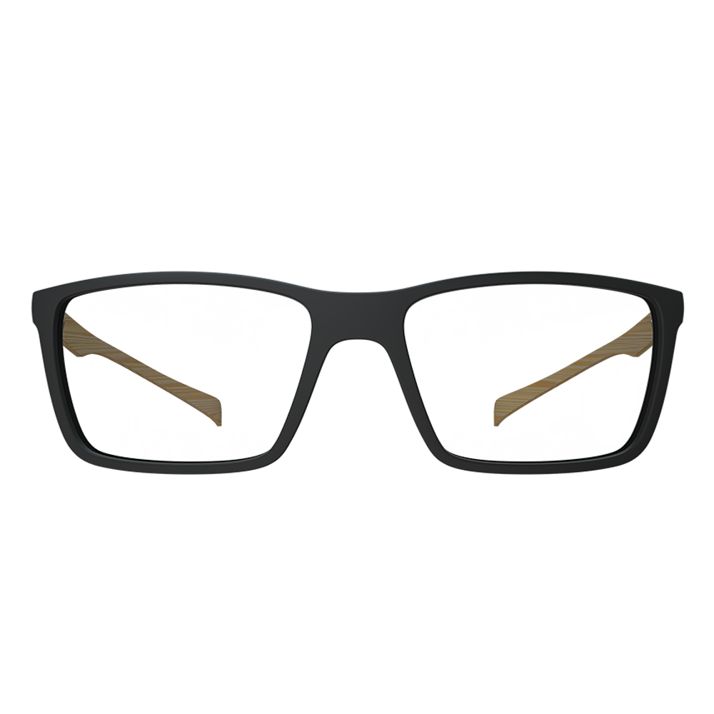 HB Polytech M 93136 Matte Black/ Wood - Grau