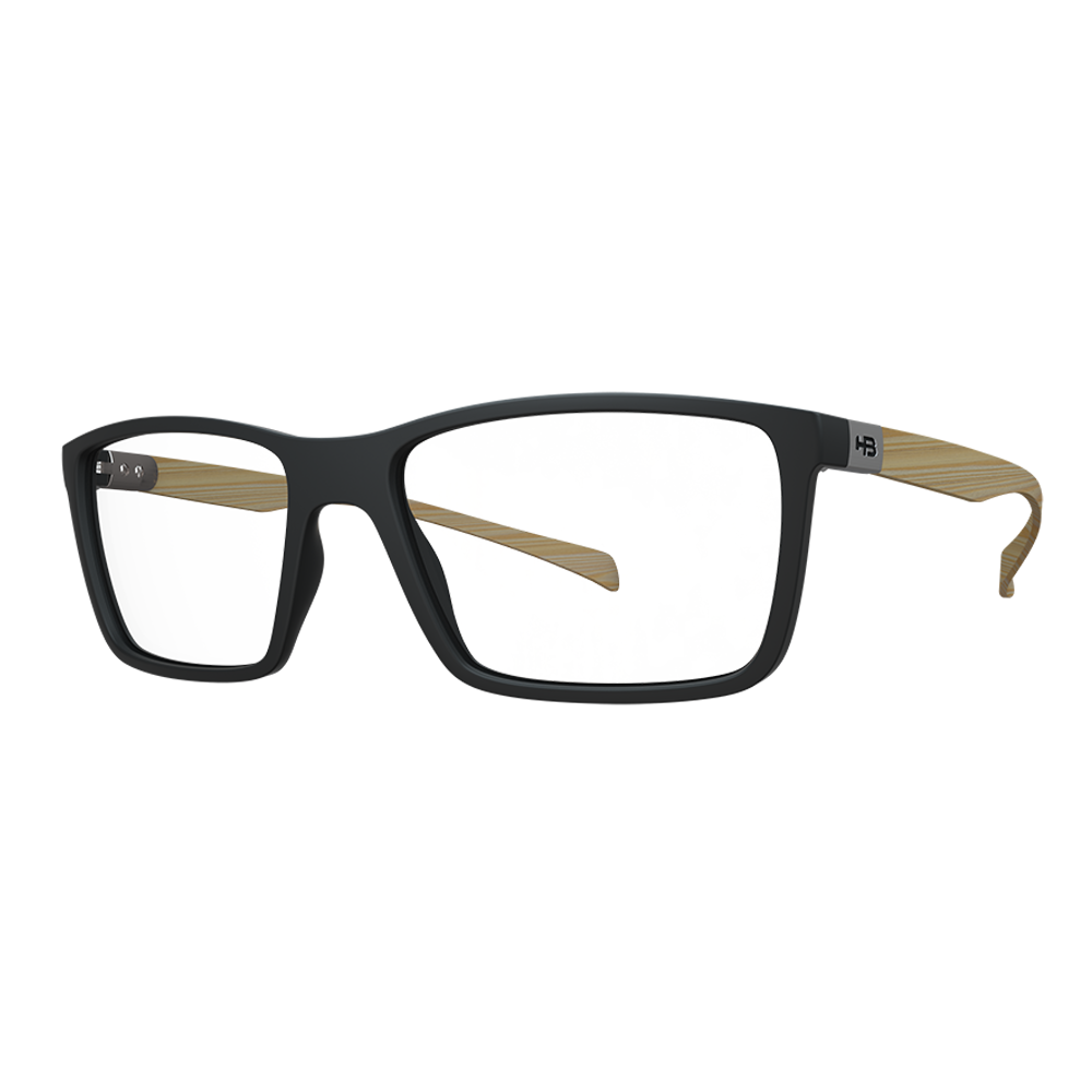 HB Polytech M 93136 Matte Black/ Wood - Grau