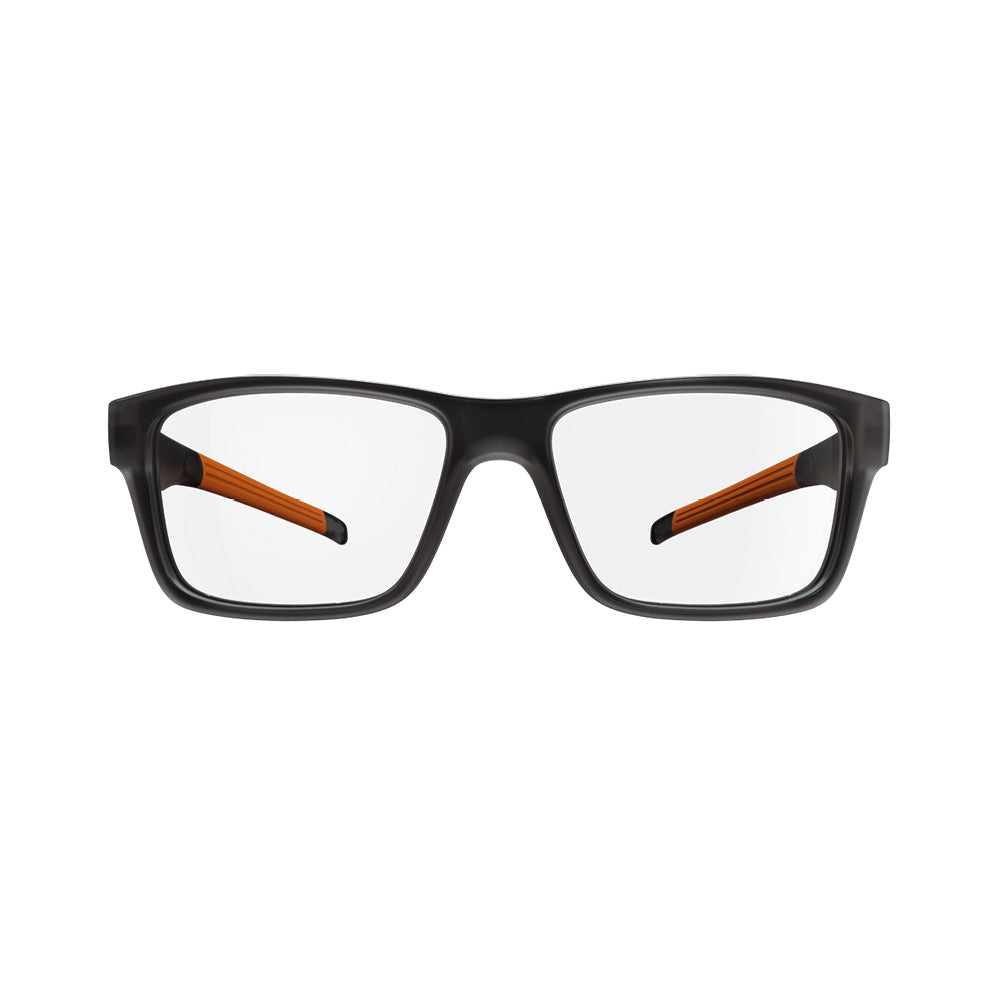 Óculos de Grau HB Polytech Teen 93143 Matte Onyx D. Orange - Lente 4,9 cm