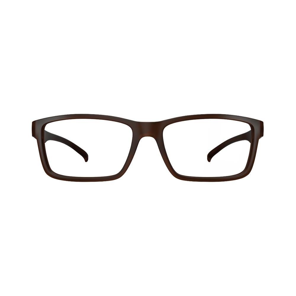 Óculos de Grau HB Polytech M 93147 Matte Brown - Lente 6,1 cm
