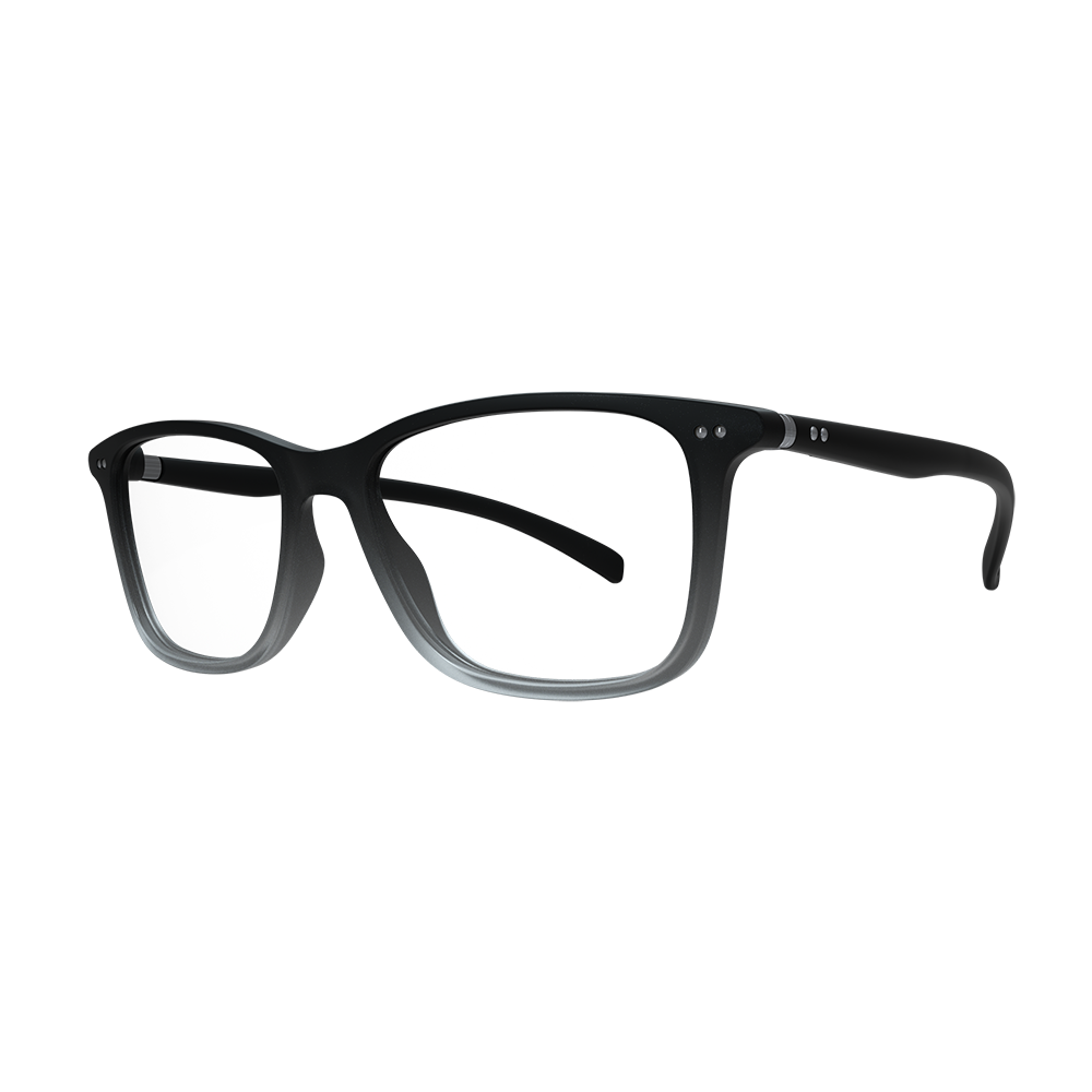 Óculos de Grau HB Polytech 93154 Matte Fade Black / Onyx - Lente 5,2 cm