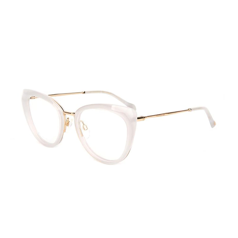 Ana Hickmann AH 6379 T04 Branco Translúcido lente 5,2 cm - Grau