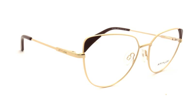 Atitude AT 2095 04B Marrom e Dourado Brilho