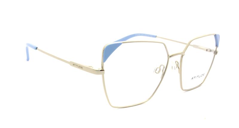 Atitude AT 2096 03A Azul e Prata Brilho - Lente 5,5 cm