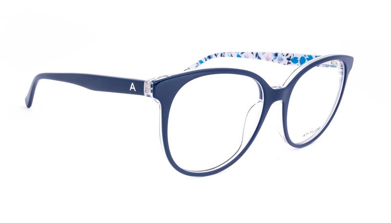 Óculos de Grau Atitude AT 6179IN D01 Azul Brilho - Lente 5,5 Cm - Oculos Shop