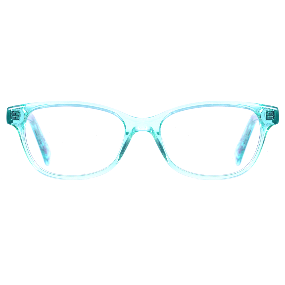 Óculos de Grau Atitude Kids AT 7073 C04 Verde Translúcido - Lente 4,7 cm - Oculos Shop