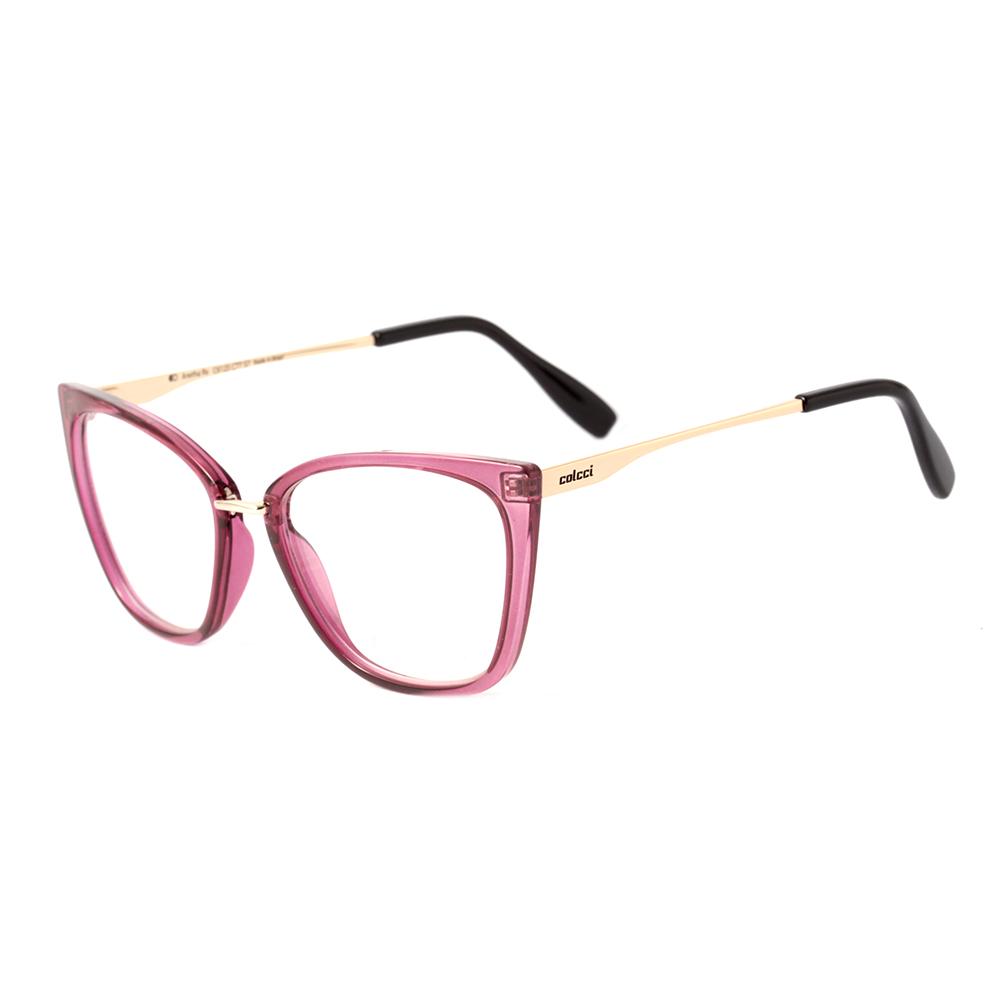 Colcci Aretha Vinho Translúcido Brilho - Lente 5,7 cm