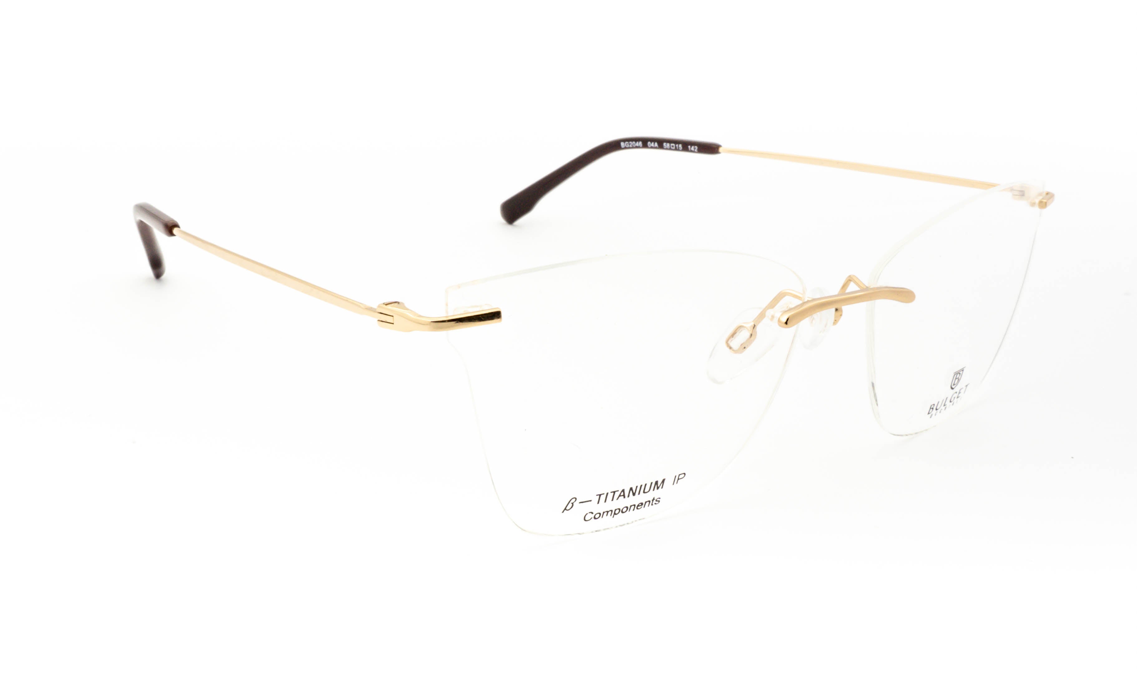 Bulget BG 2046 04A Dourado e Marrom Brilho