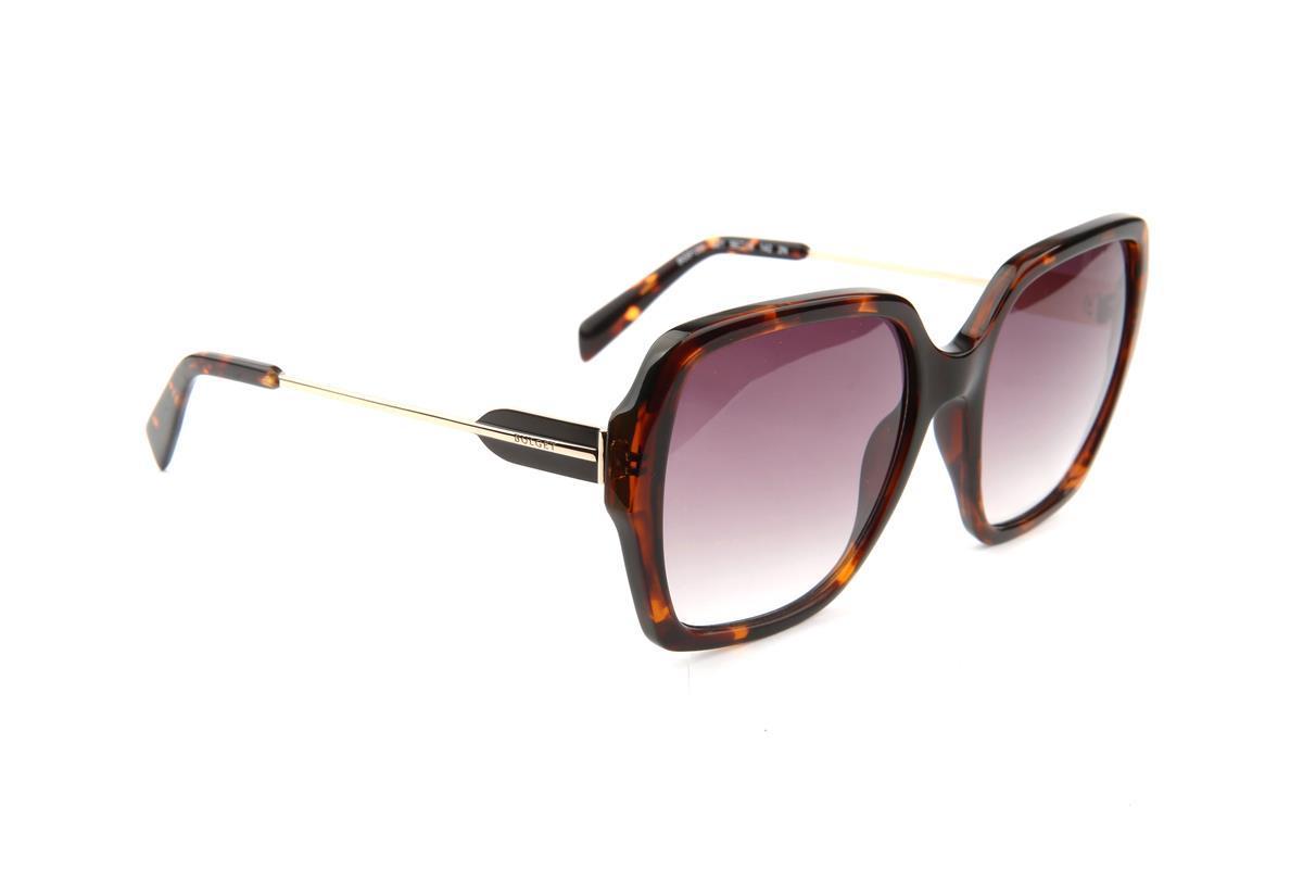 Bulget BG 9120 I A01 Preto e Dourado Brilho / Cinza Degradê - Lente 5,6 cm C02 Lente 5,6 Cm
