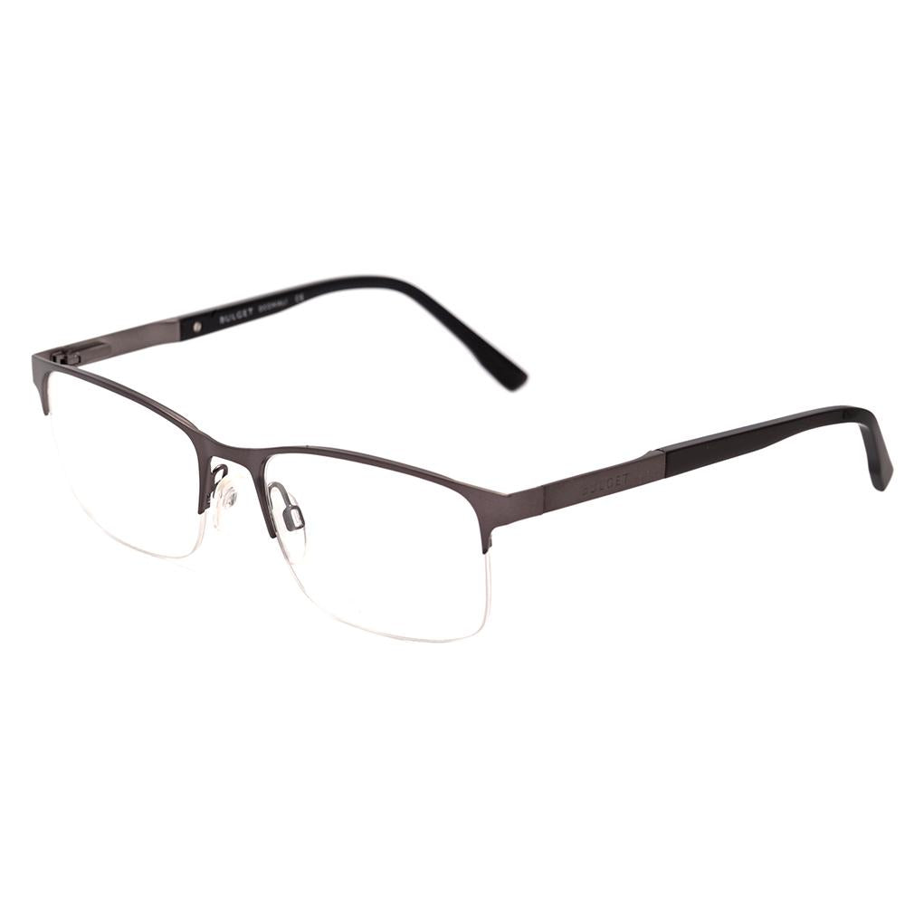Bulget Bg 1561 02A Cinza Fosco e Preto Brilho Lente 5,4 Cm - Grau