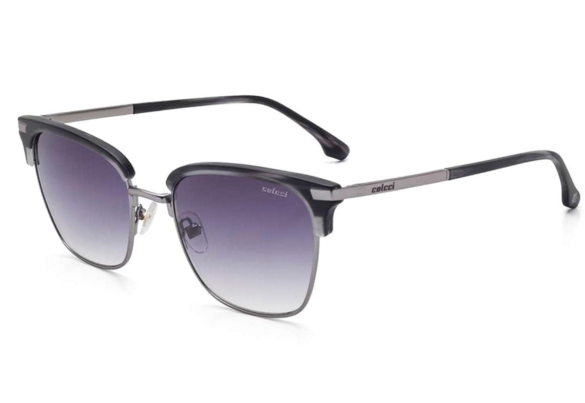Óculos De Sol Colcci C0107 CINZA E CHUMBO FOSCO/ AZUL DEGRADÊ UNICO