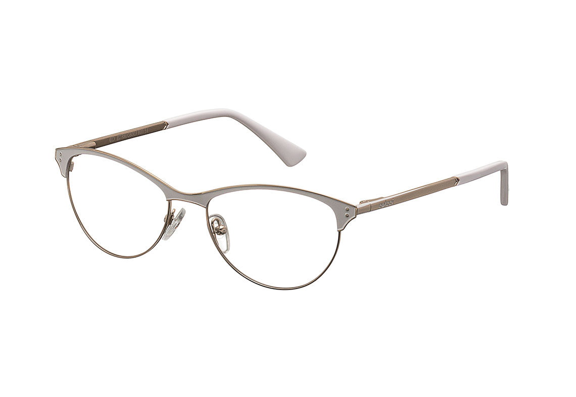 Óculos De Grau Colcci C6003 BRANCO E DOURADO 51 mm