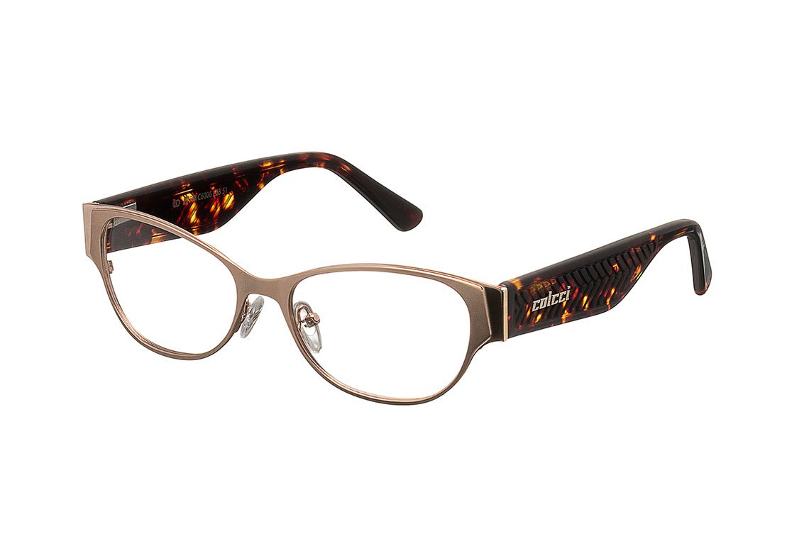 Colcci C6006 Dourado e Cobre - Lente 5,1 cm - Grau