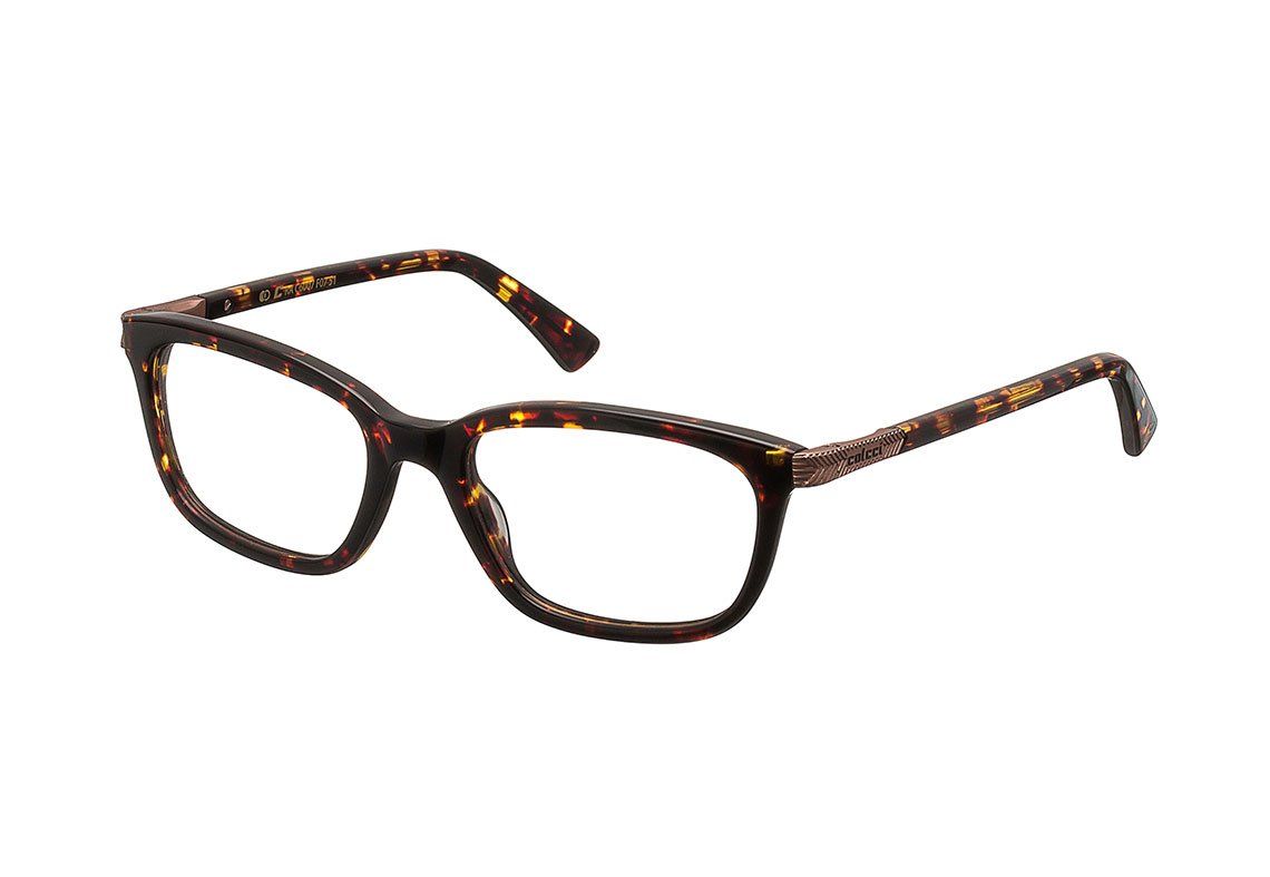 Óculos de Grau Colcci C6007 Marrom Mesclado e Cobre - 51 mm