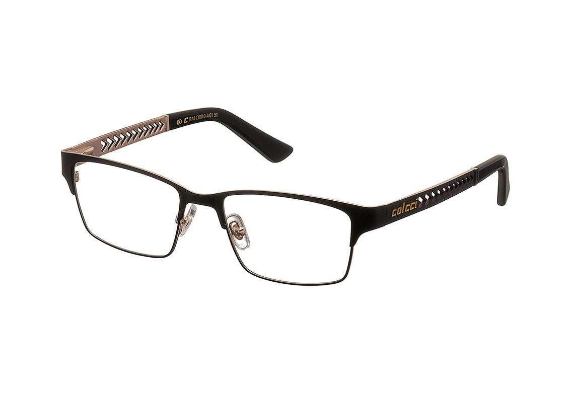 Óculos de Grau Colcci C6010 Preto Fosco E Brilho - 51 mm