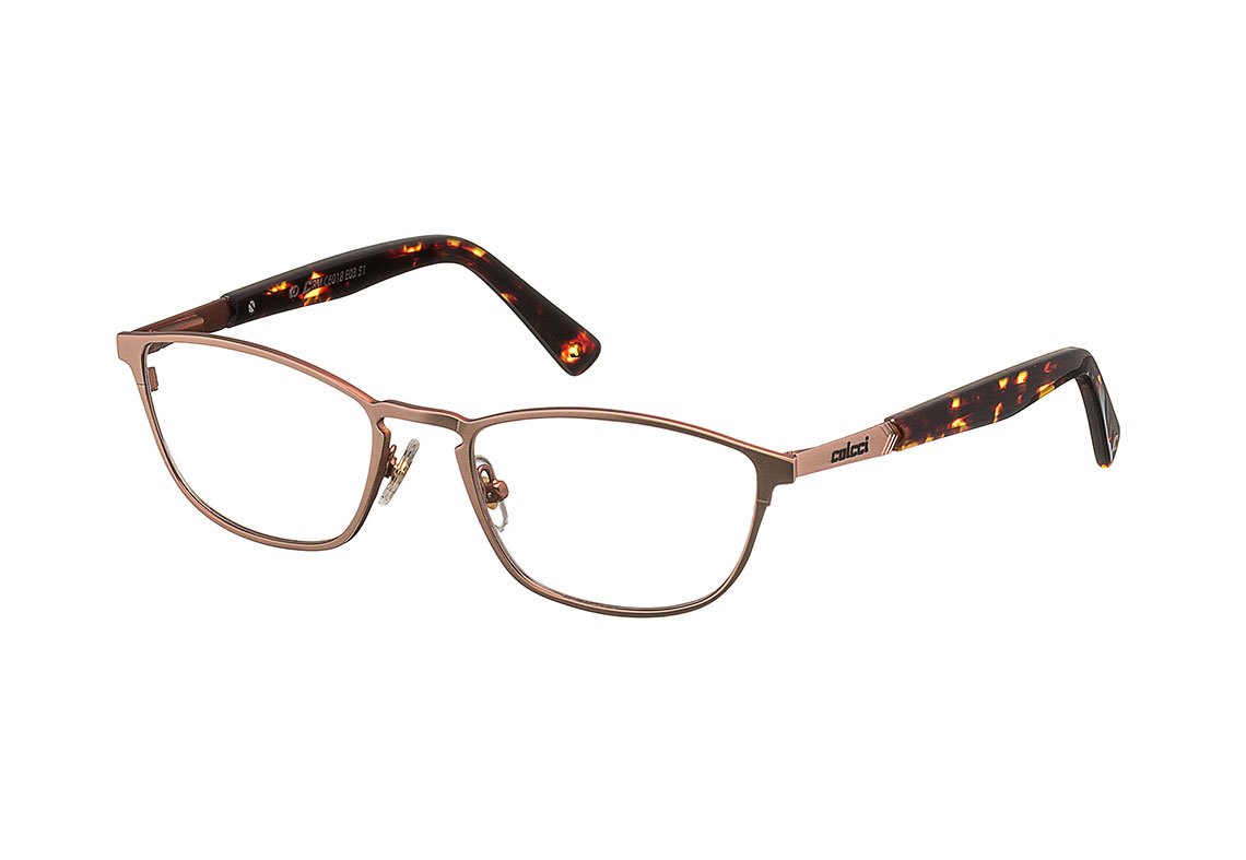 Colcci C6018 Dourado e Cobre - Lente 5,1 cm - Grau