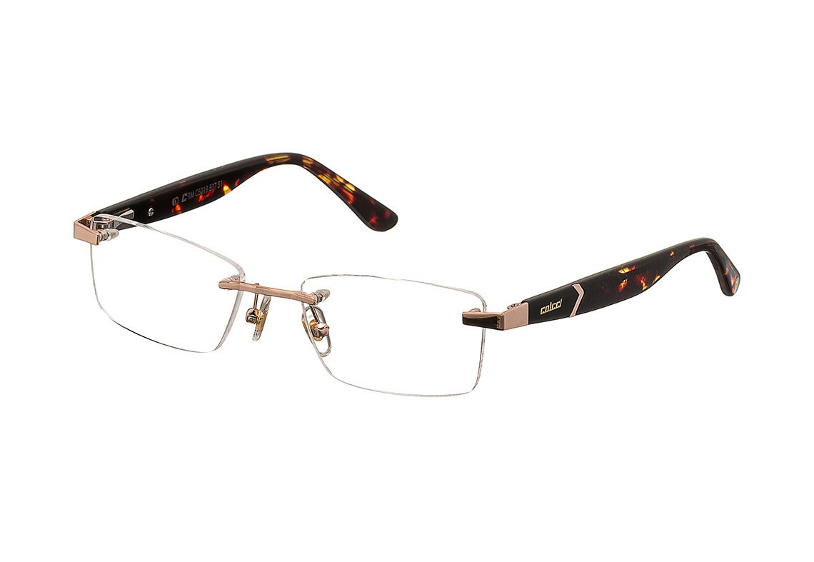 Óculos de Grau Colcci C6019 Dourado Mesclado - 51 mm