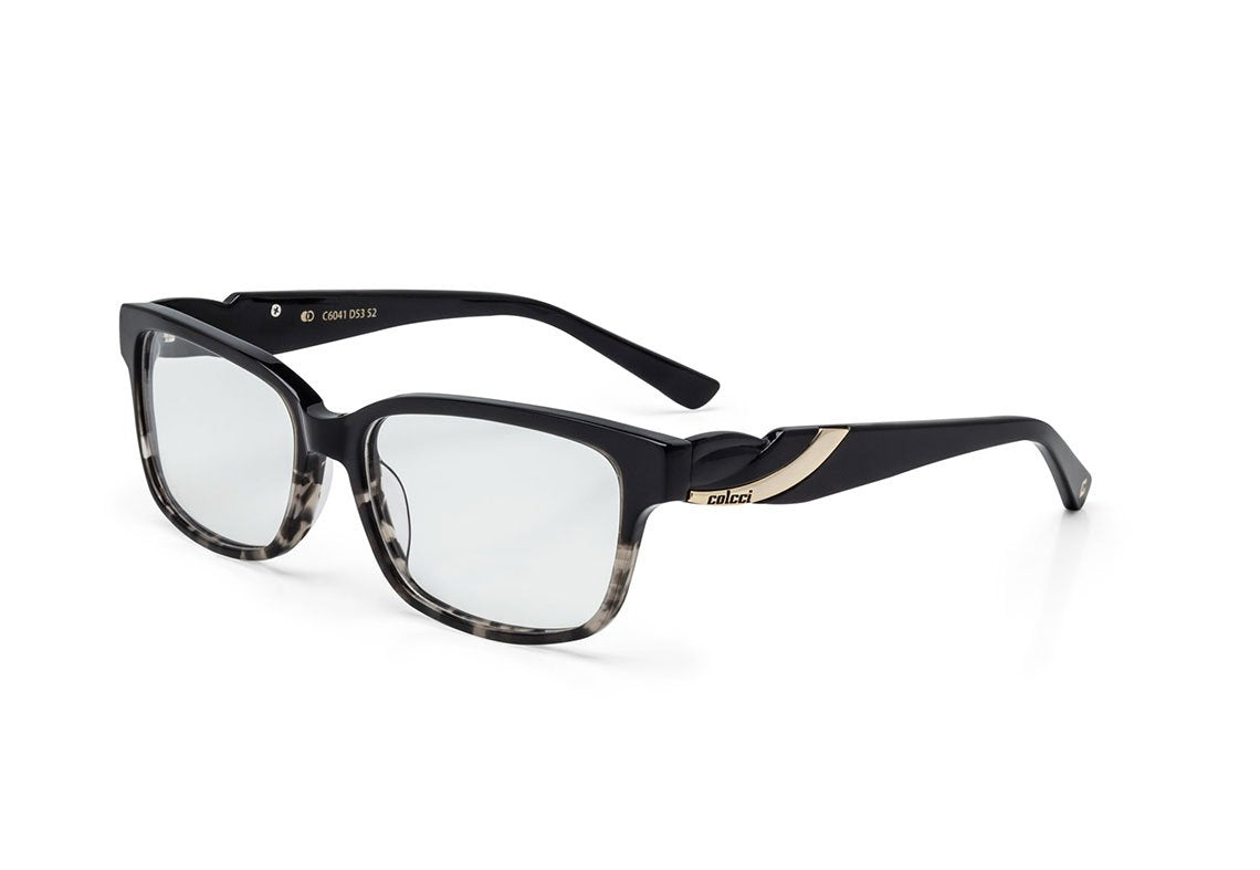 Óculos De Grau Colcci C6041 FUMÊ E PRETO MESCLADO Lente 5,2 cm