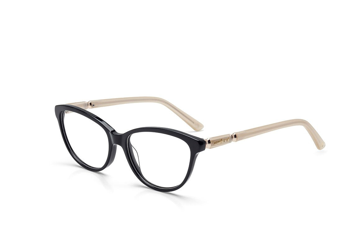 Óculos De Grau Colcci C6069 PRETO BRILHO E NUDE 52 mm