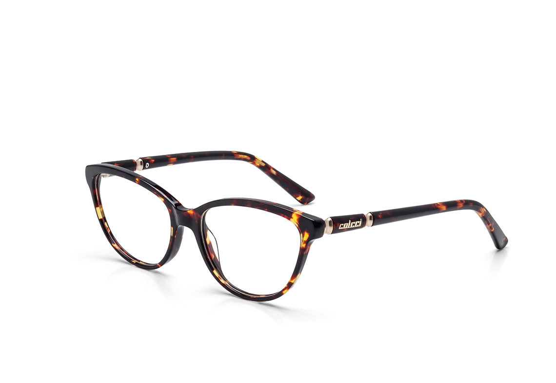 Óculos De Grau Colcci C6069 MARROM MESCLADO BRILHO 52 mm