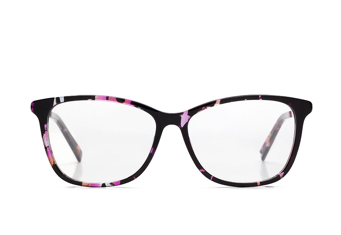 Óculos de Grau Colcci C6082 Roxo Mesclado Brilho - 52 mm