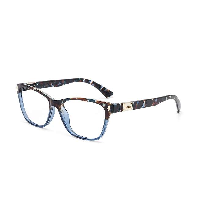 Colcci Cleo AZUL MESCLADO E MARROM Lente 5,4 cm - Grau