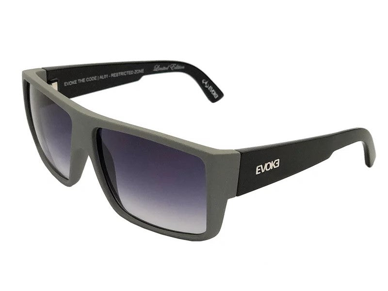 Evoke The Code AL01 Aluminium Matte Black / Gray Gradient Unico - 58 mm
