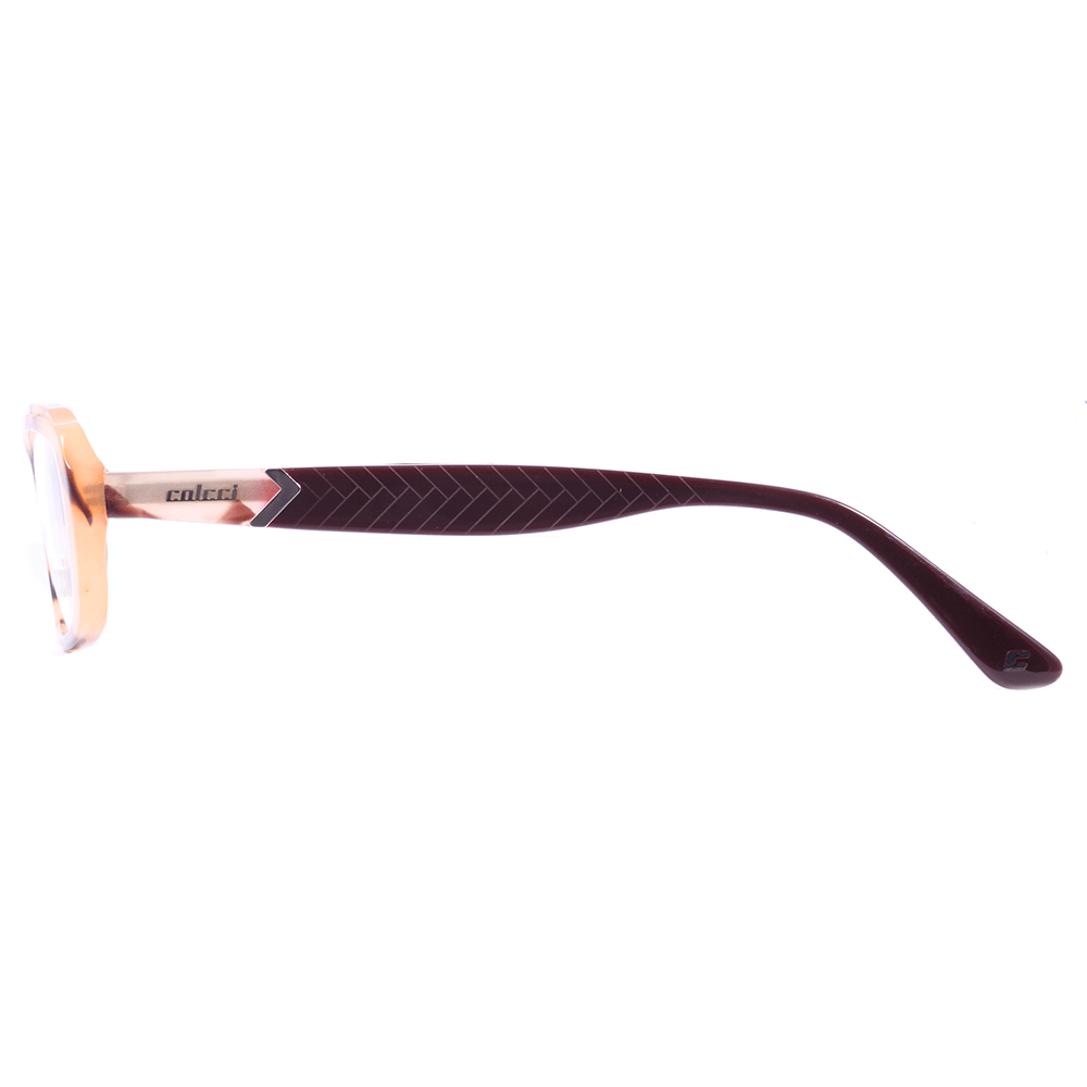Óculos De Grau Colcci C6020 MARROM MESCLADO E VINHO Lente 5,1 cm