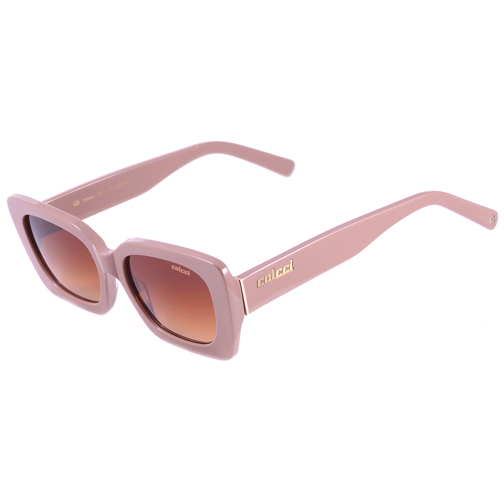 Colcci Camila Queiroz Tribeca Camila Queiroz Nude Brilho/ Marrom Degradê - Lente 5,2cm