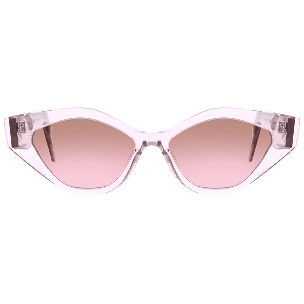 Colcci Camila Queiroz Soho Rosa Translúcido Brilho/ Marrom Degradê - Lente 5,2cm