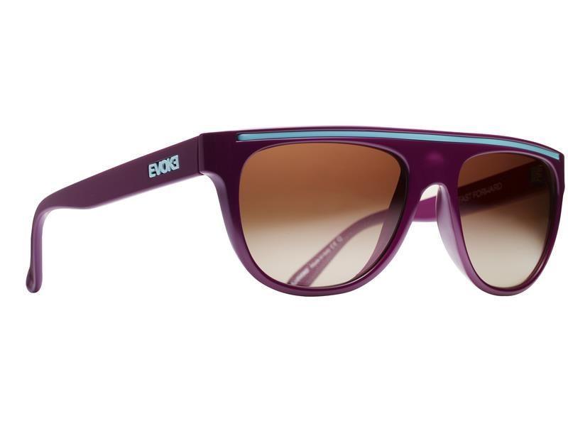 Óculos de Sol Evoke Evk 07 White Blue/ Gray Degradê