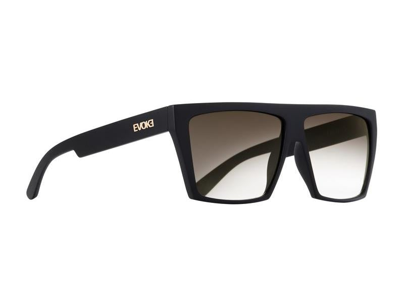 Óculos de Sol Evoke Evk 15 Black Matte/ Brown Degradê
