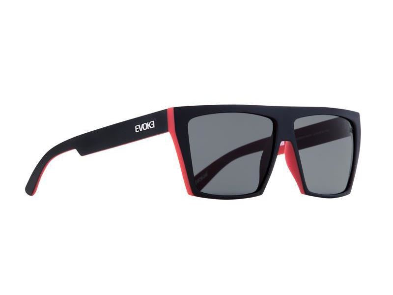 Óculos de Sol Evoke Evk 15 Edição Limitada Afroreggae - Black Red Matte/ Gray