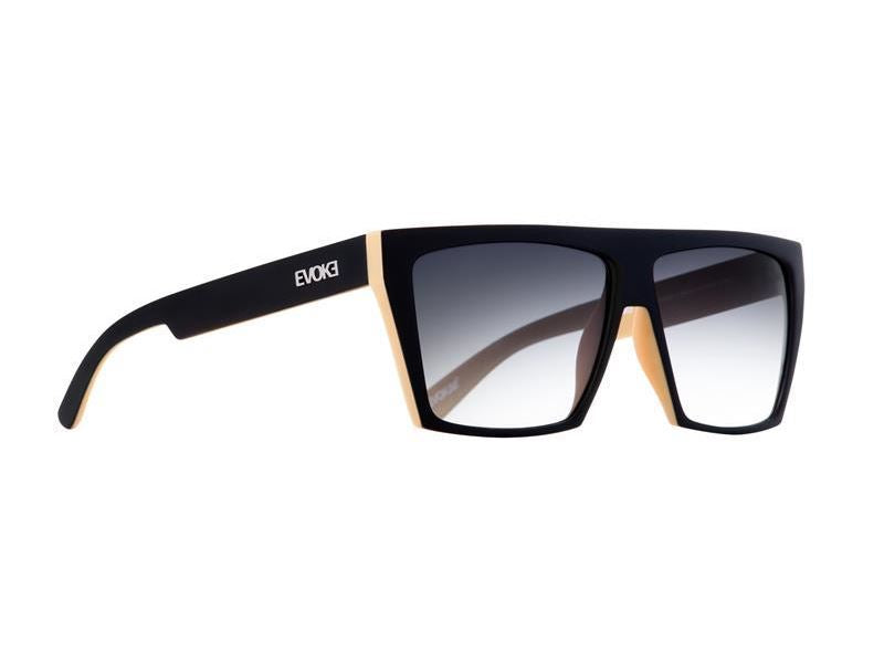 Óculos de Sol Evoke Evk 15 Afroreggae - Black Yellow Matte/ Gray