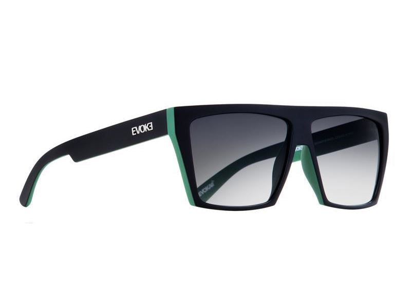 Óculos de Sol Evoke Evk 15 BLACK GREEN CRYSTAL MATTE/ GRAY DEGRADÊ UNICO