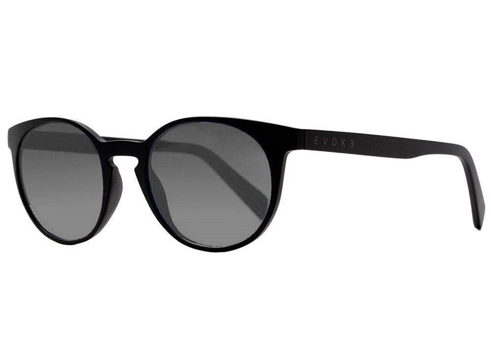 Óculos de Sol Evoke EVK 20 A01GR Black Shine / Gray Degradê - Lente 5,0 cm