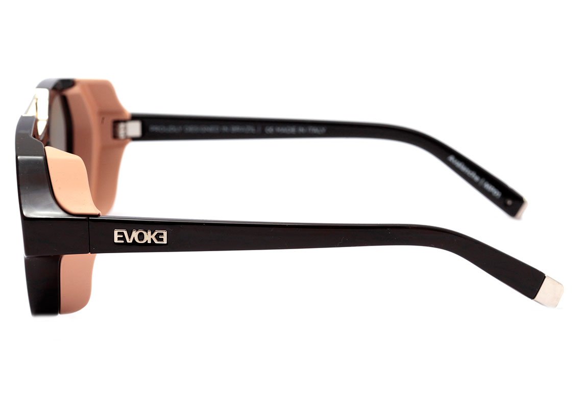Evoke Avalanche MP01 Tobacco Shine / Gray Silver Flash Unico - 53 mm