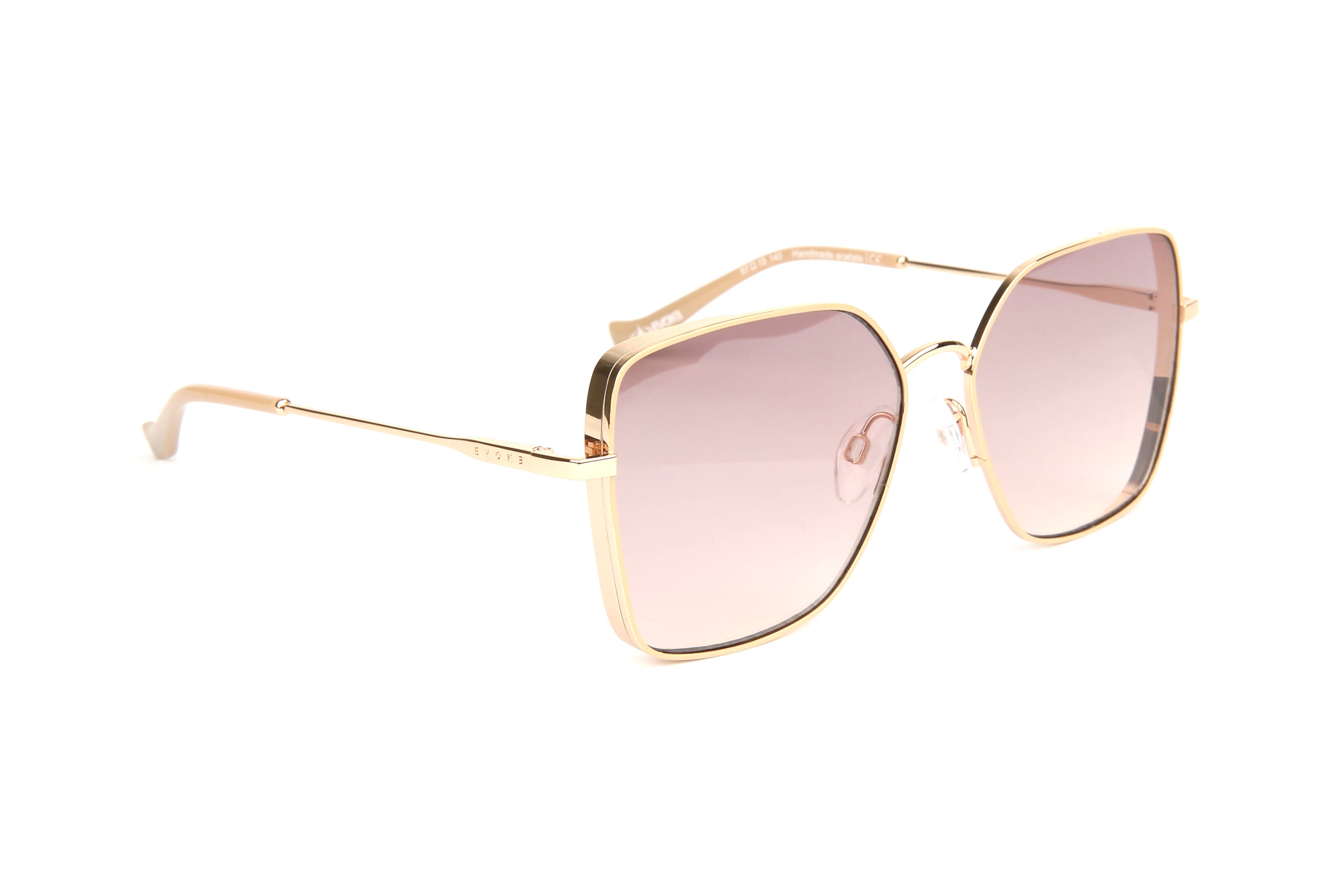 Óculos de Sol Evoke For You Ds24 04B Gold Shine/ Brown Gradient Unico