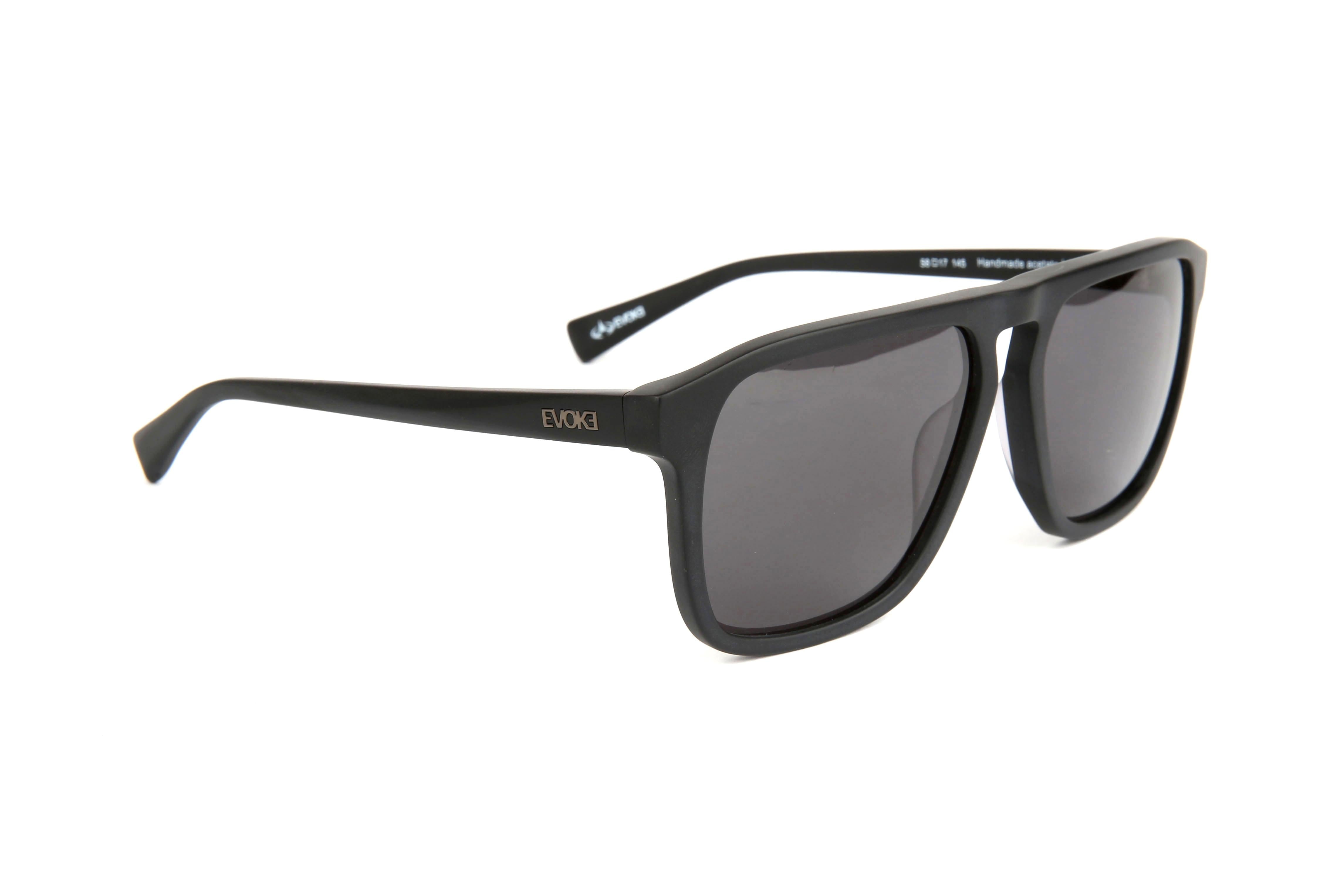 Óculos de Sol Evoke For You Ds4 A02 Black Matte/ Gray - Lente 5,8 Cm