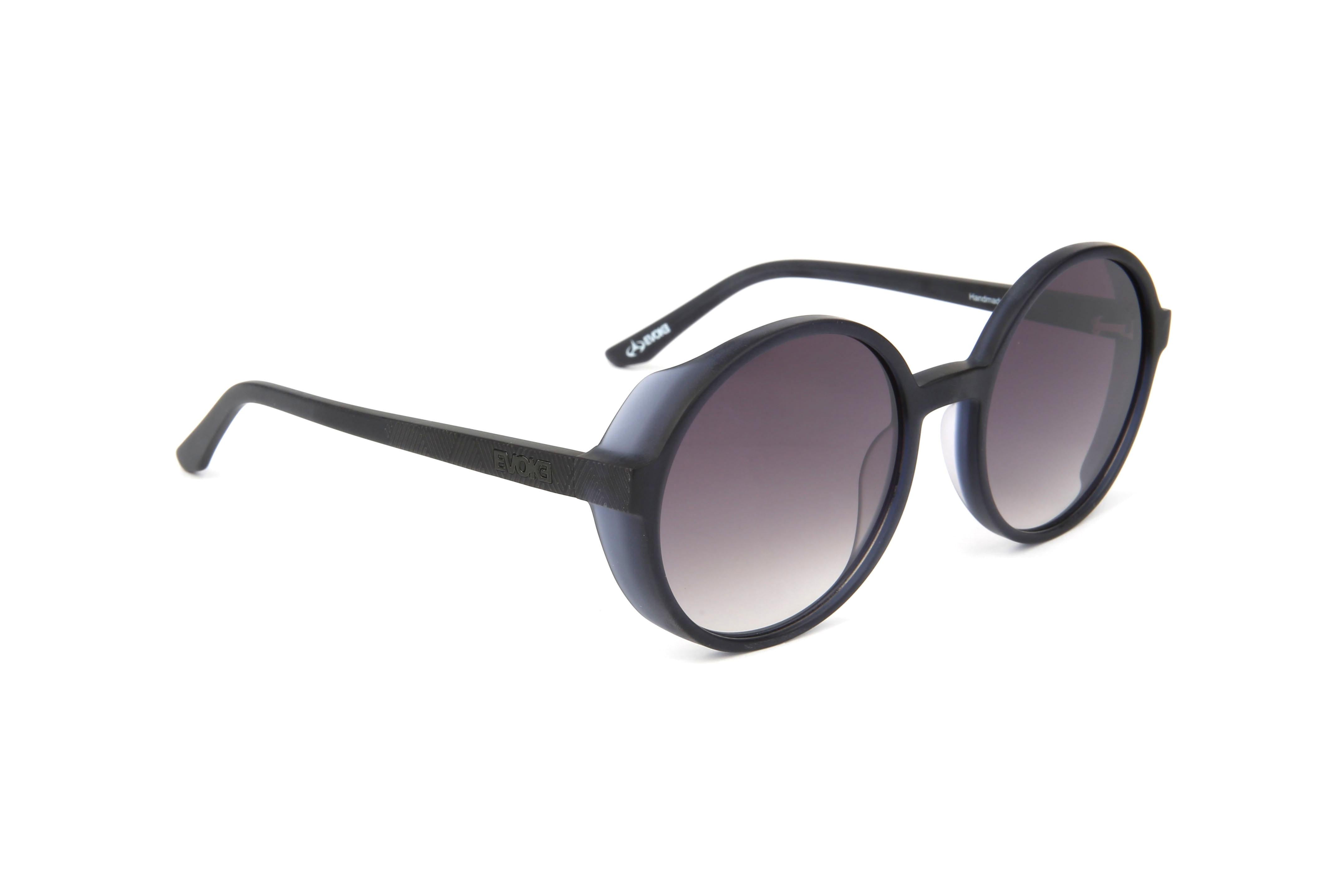 Óculos de Sol Evoke Folk DS1 T02 Blue Matte / Gray Gradient - 53 mm