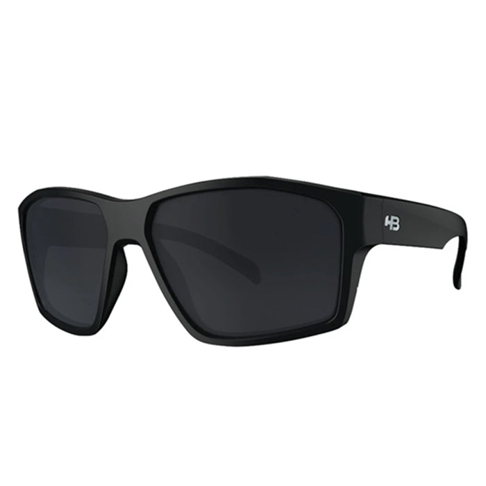 Óculos de Sol HB Stab Matte Black / Gray Unico - Lente 6,8 cm