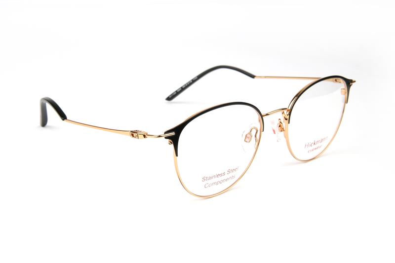 Hickmann HI 1133 09A Preto e Dourado Brilho - 50 mm