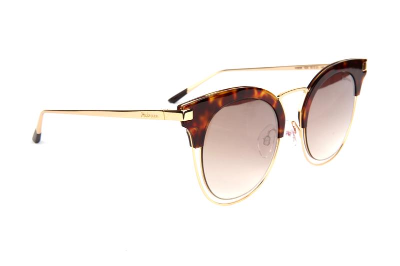 Hickmann HI 3038 G24 Marrom Mesclado e Dourado / Marrom Degradê Espelhado - 50 mm